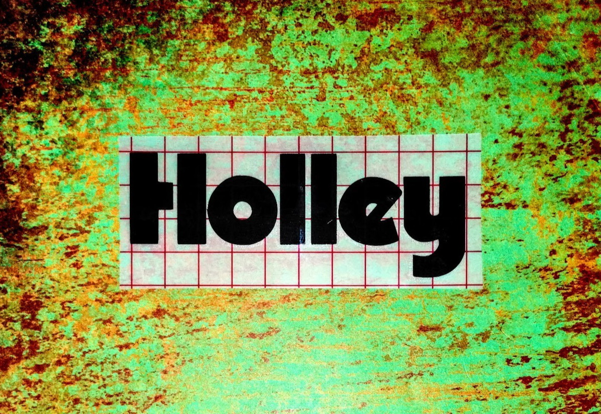 Holley Inspired Racing Vinyl Decal | Retro Performance Parts Hot Rod Muscle Car