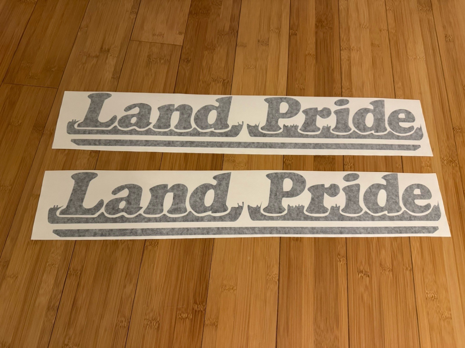 Land Pride Attachments 24” Decals (2) Farm Equipment Decals Stickers Implement