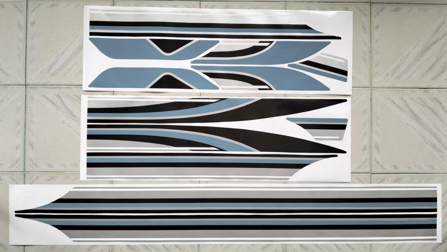 TOYOTA HILUX LN85 86 LN90 LN106 1992-94 GRAPHICS DECAL KIT STICKER VINYL STRIPES
