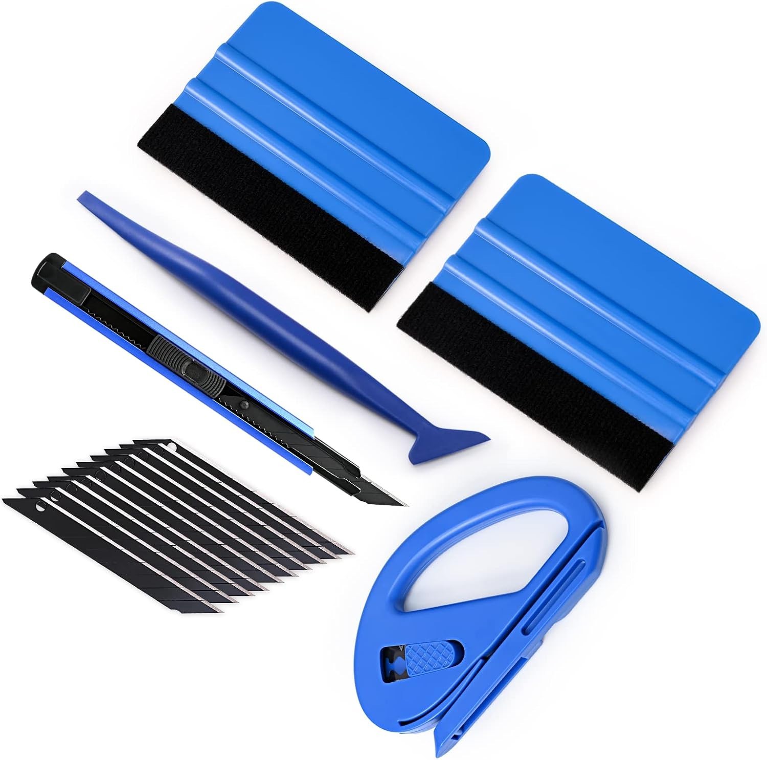 Professional Vinyl Wrap Window Tint Tool Kit for Cars – Sleek & Safe Design