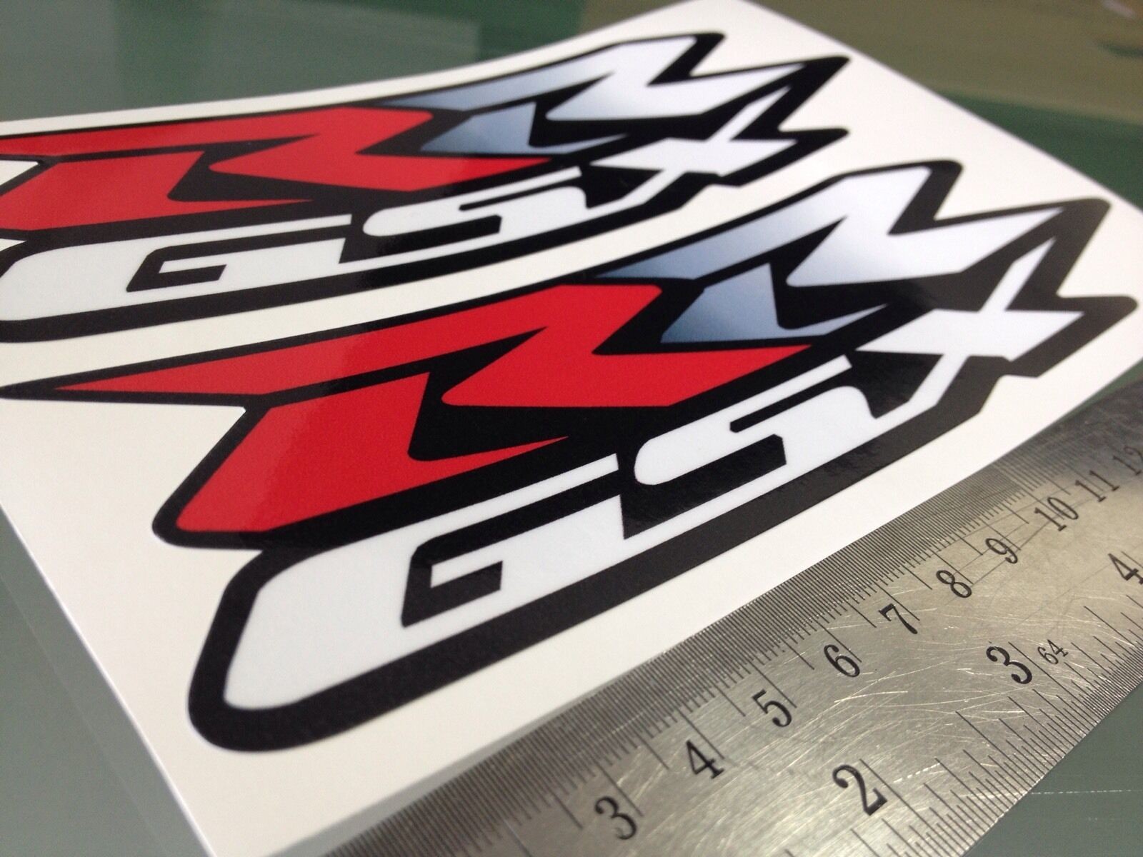 TP GSX-RR Decals / Stickers GSXRR GSXR RR MotoGP Suzuki ECSTAR (170mm x 51mm) X2
