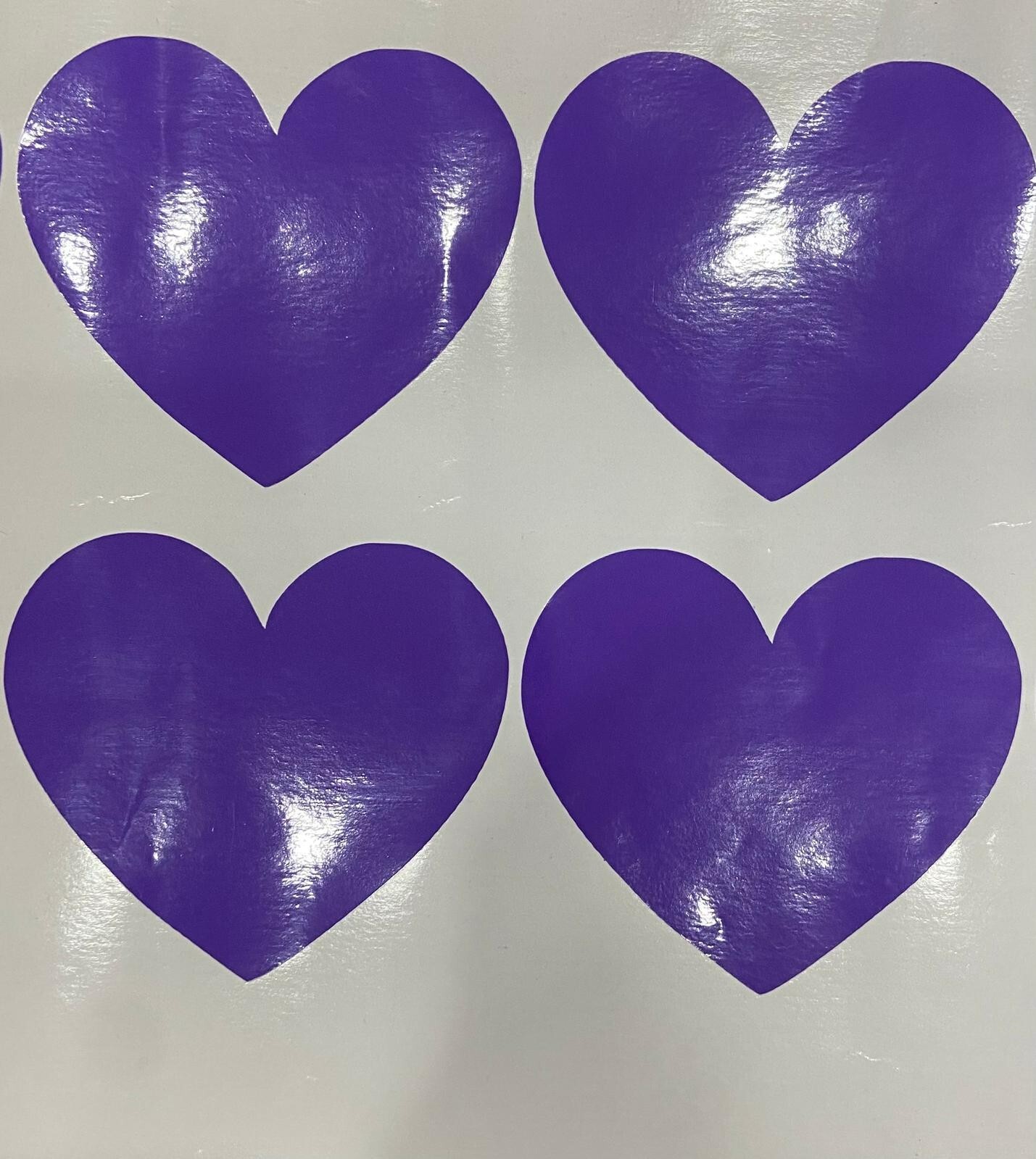 Purple Heart Decal by Status Error – 4″ x 4″ – Premium Quality, Removable Vinyl