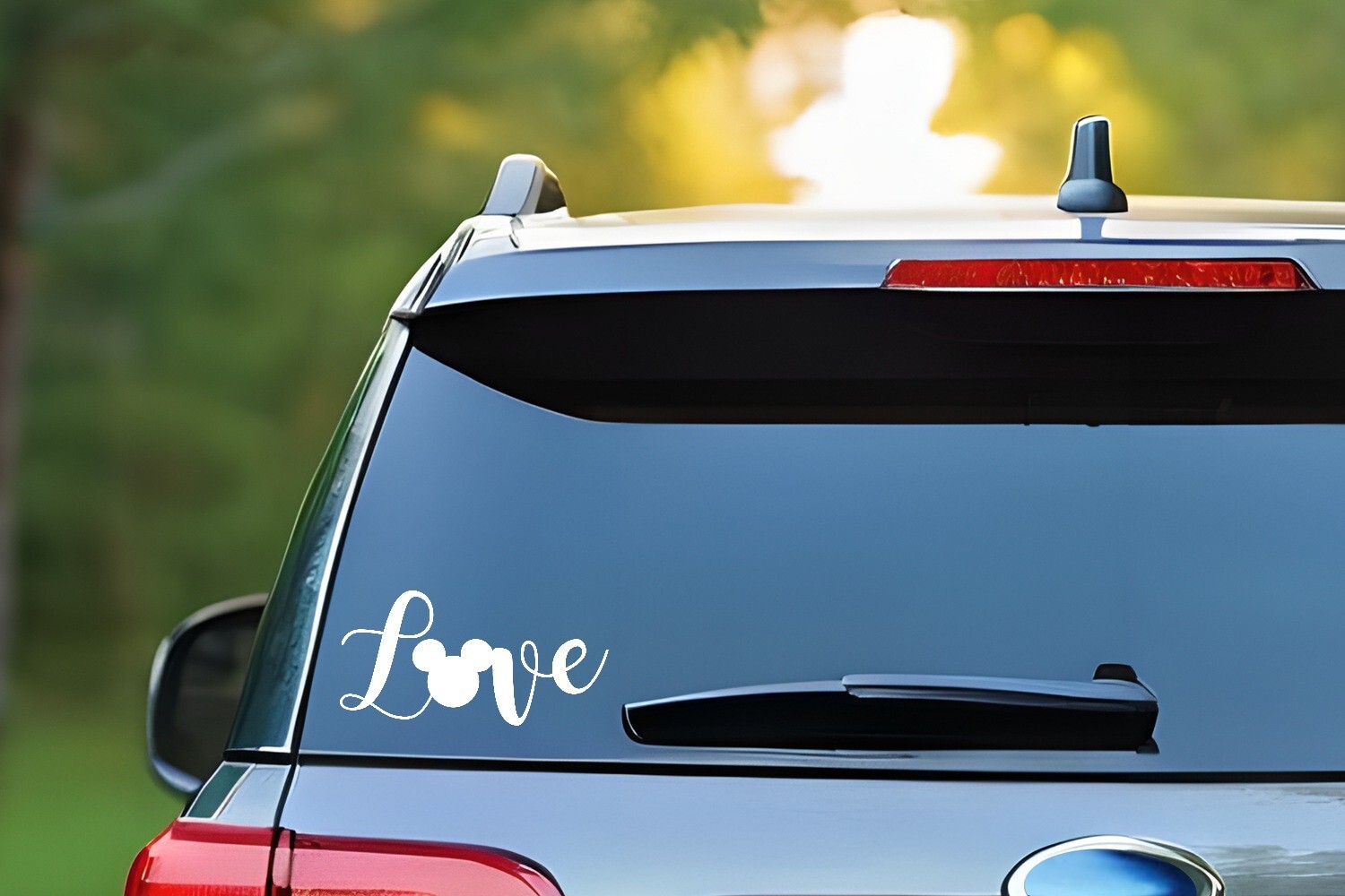 Mickey Minnie Mouse Disney Love Vinyl Window Decal **YOU PICK** Size By Width