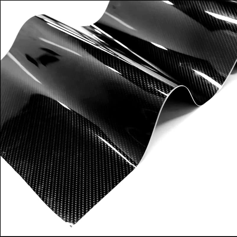 Gloss Black Vinyl Car Wrap (Bubble Free Application) Black Gloss 30*152CM