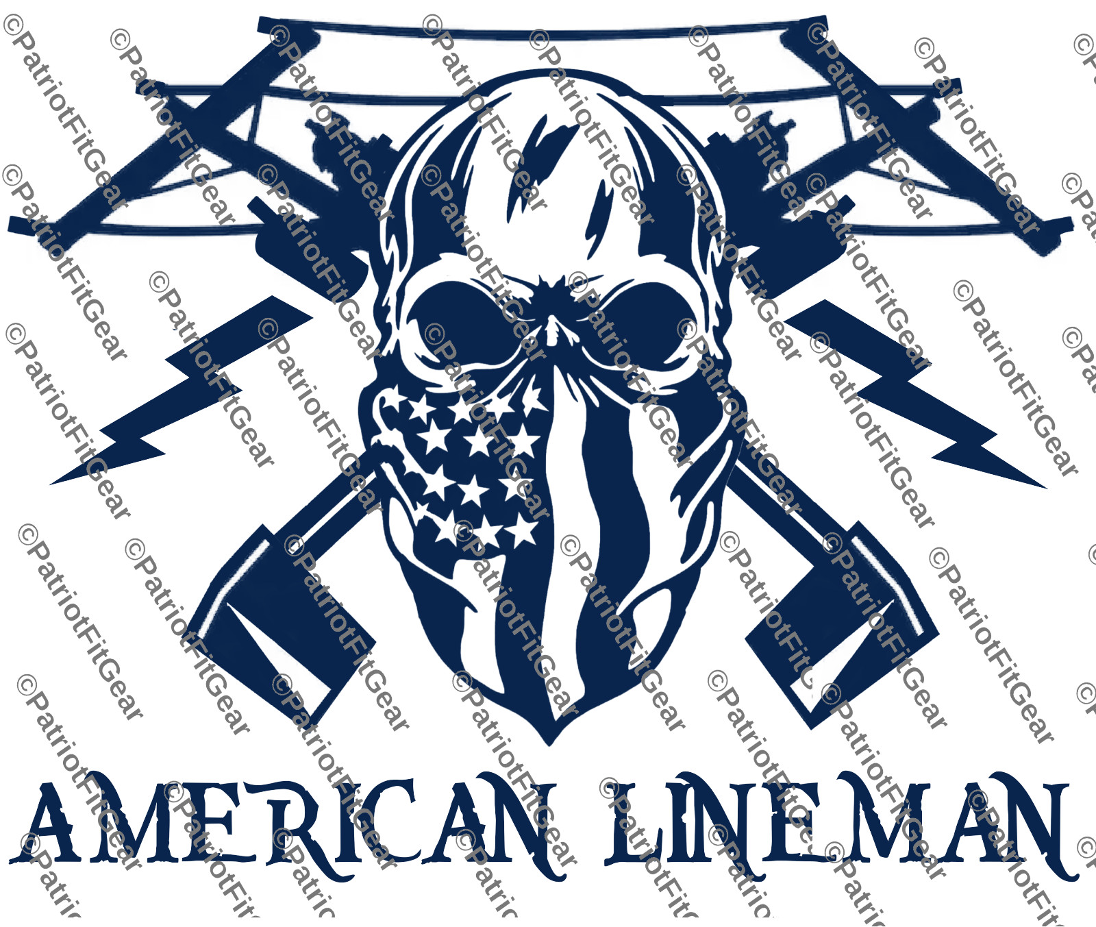 American Lineman,Line Life, Lineman, Line Work, Linemen, Lineman, Custom Decal