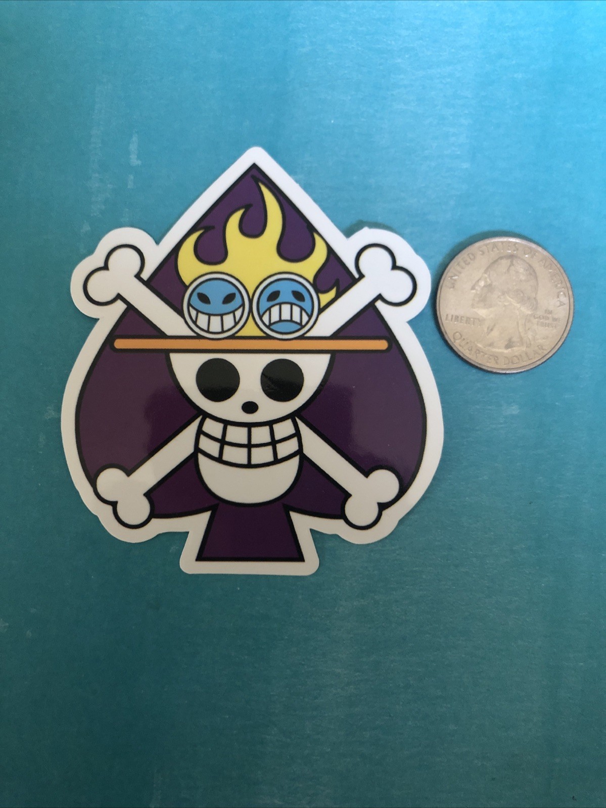 One Piece Sticker *** Skull And Crossbones Sticker *** Amine Sticker