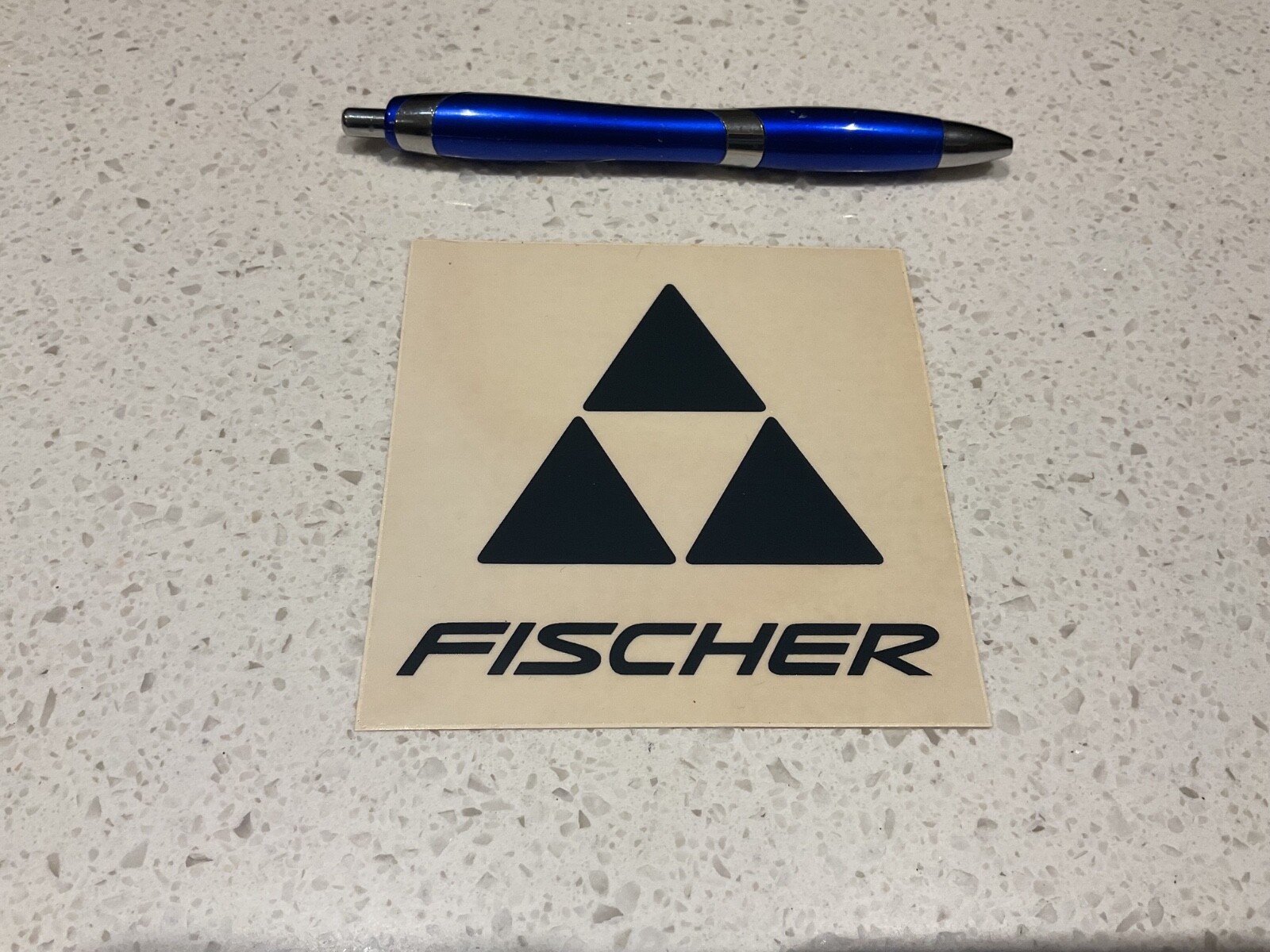 Fischer ski boots sticker, bargain,1,skiing, sports, olympics ,racing, FISCHER