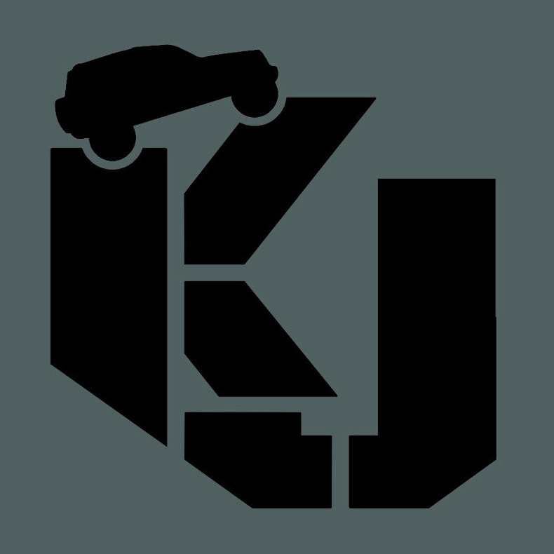 KJ DECALS For Liberty SET OF 2 PREMIUM AUTOMOTIVE DECALS