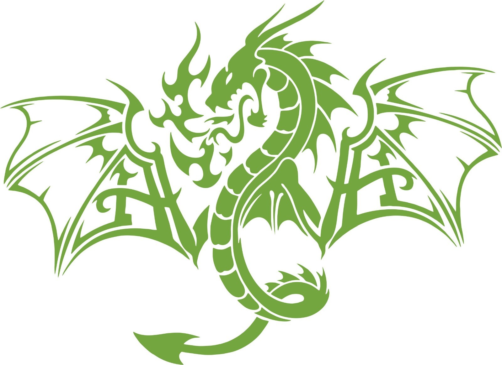 Dragon Mythology Mythical Creature Car Truck Window Laptop Vinyl Decal Sticker