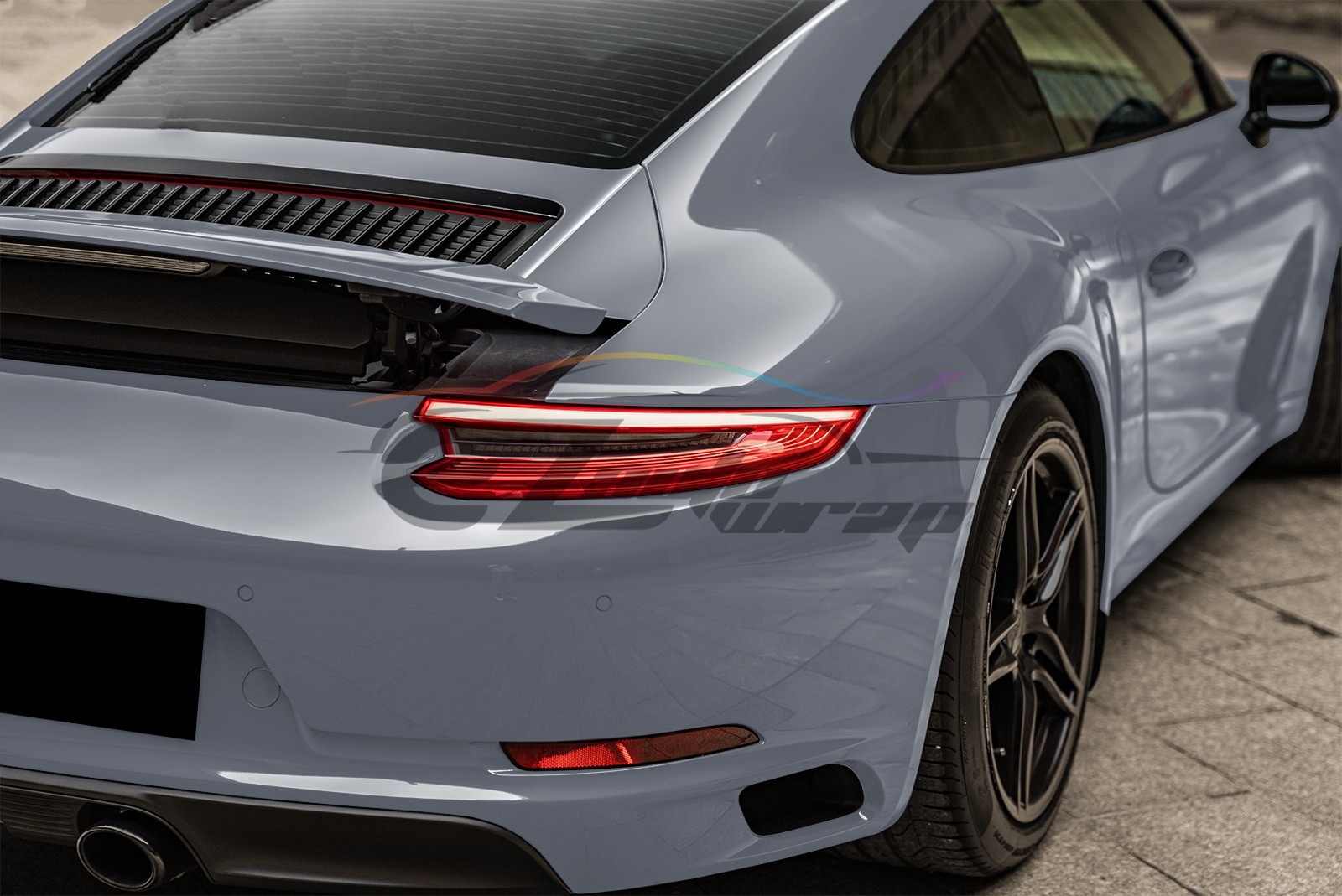 1FTx5FT PPF Paint Protection Film Gloss Gunmetal Gray Invisible Scratches Shield