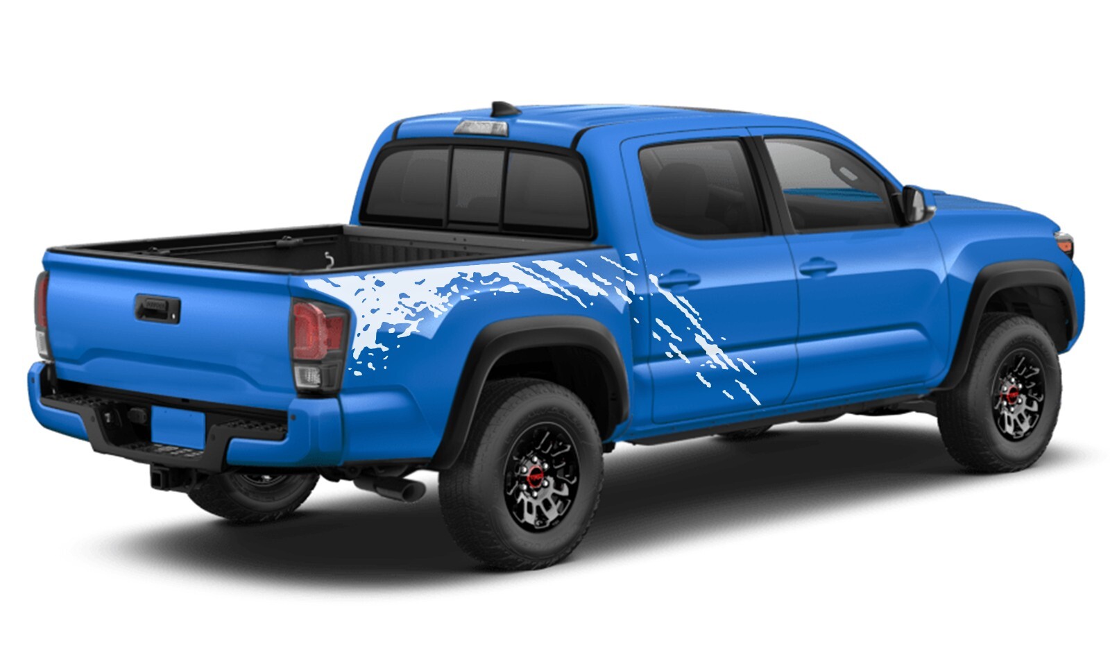 Bed Mud Splash Decal For Tacoma Toyota sticker vinyl wrap kit 4×4 sport off road