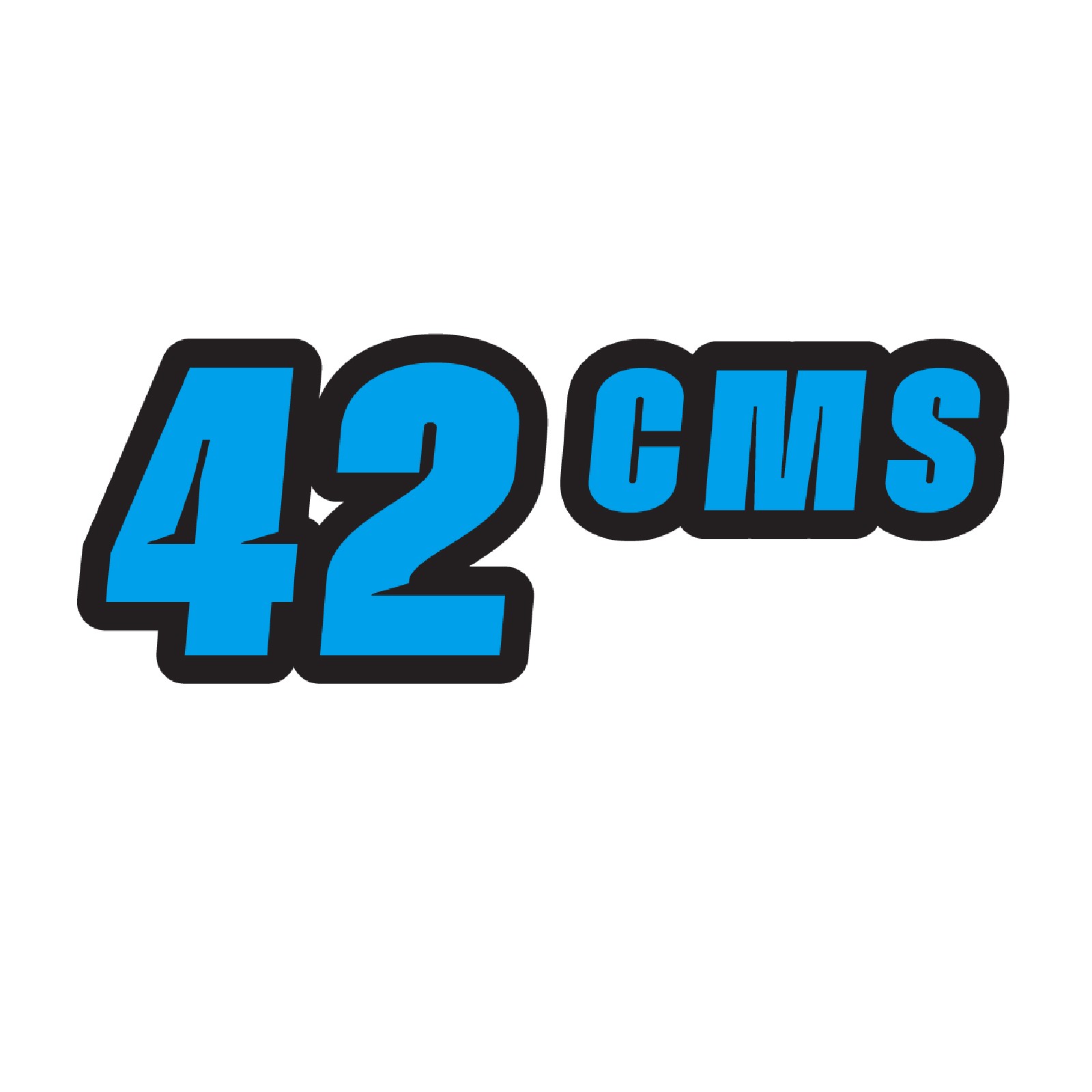 Custom Autocross Number Class Sticker Matte x2 8,10,12-16 inch – Black Outline