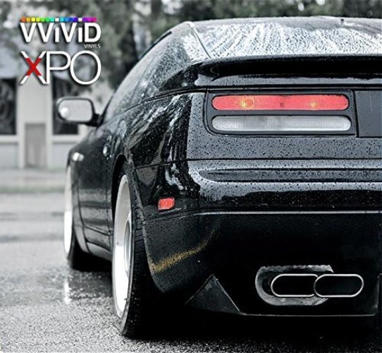 Durable 4.3mil Black Gloss Vinyl Wrap for Cars – DIY Customization 1ft x 5ft