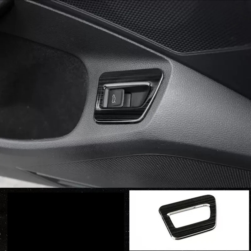 For VW Passat B8 2017-2021 Car Stainless Steel Rear Trunk Switch Frame Cover
