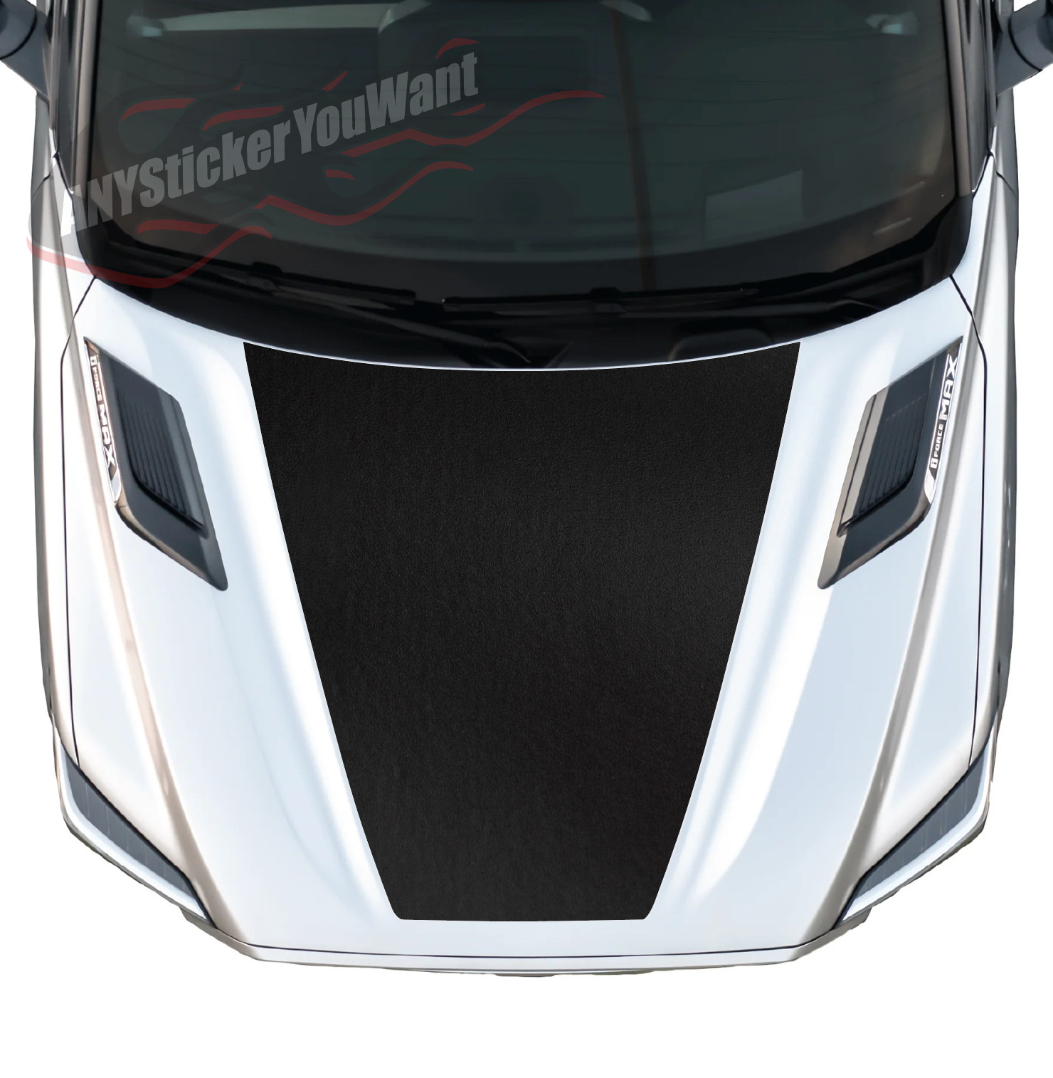 Blackout Hood Vinyl Decal Fits Toyota Tundra 2022-2025