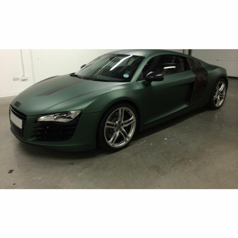 3M 2080 Scotchprint Matte Metallic Pine Green Vinyl Car Wrap Film | M206
