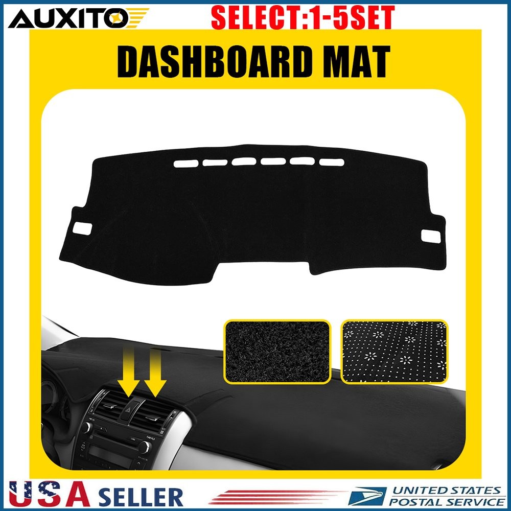 For Toyota Corolla 2009-13 Dash Board Cover Pad Mat Sun Anti-Glare Interior 1-5X