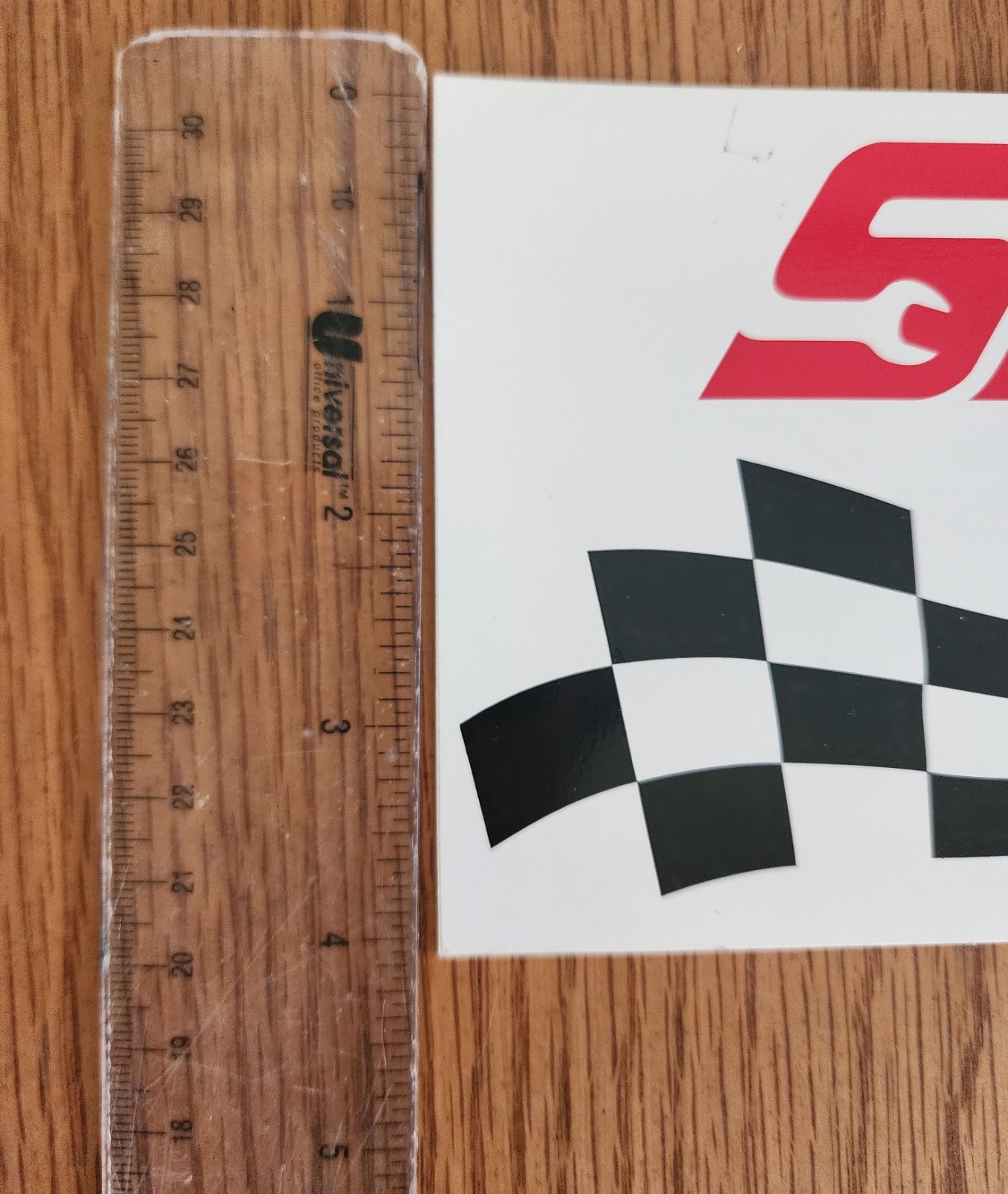 Snap-on Tools Racing White Sticker Decal