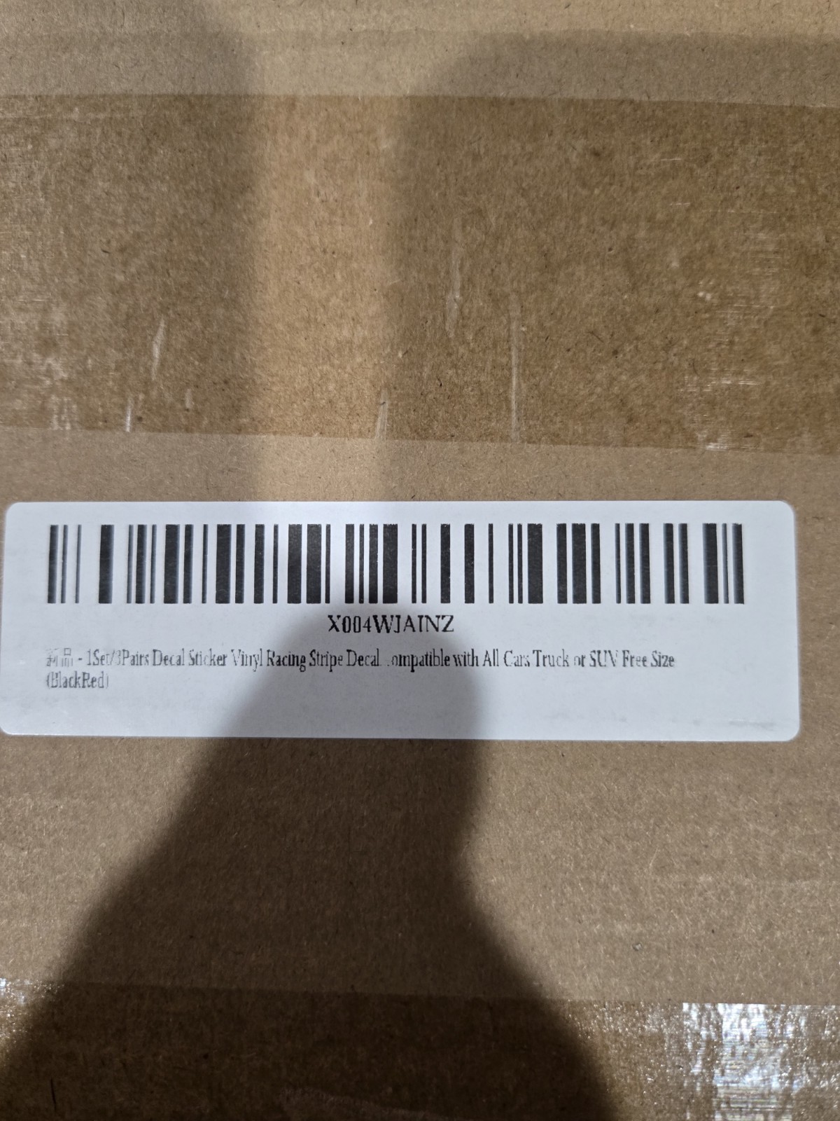 3PCS Car Wrap Stickers and Decals Vinyl Black – Red Stripe Vinyl Wrap