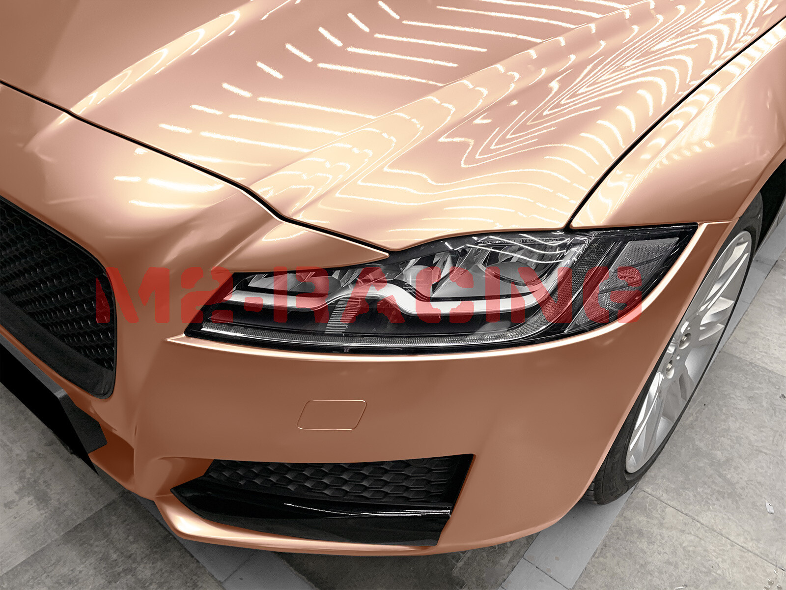 Gloss Metallic Rose Gold Candy Decal Car Vinyl Wrap Film Sticker Sheet Sparkle