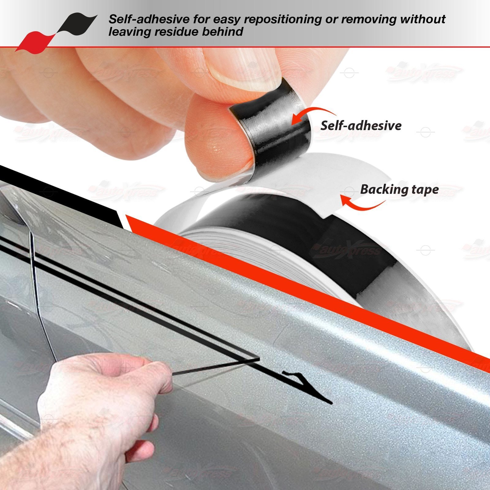 BROWN 1/2″ PIN STRIPE Car Model Motorcycle Double Line TAPE Vinyl Sticker 12mm