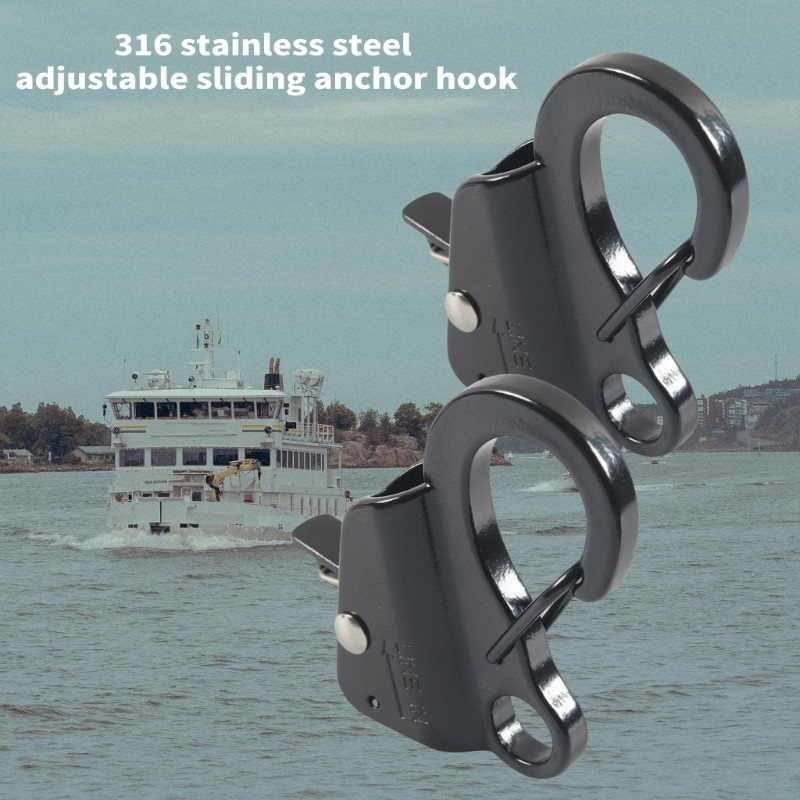 High Strength Spring Hook Stainless Steel Hook for Fast Rope Adjustments