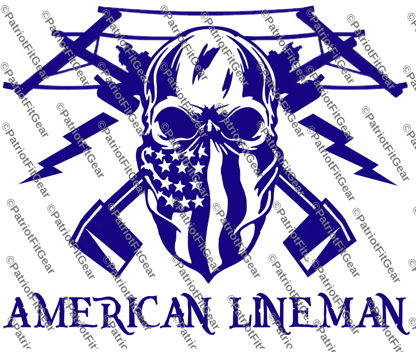 American Lineman,Line Life, Lineman, Line Work, Linemen, Lineman, Custom Decal