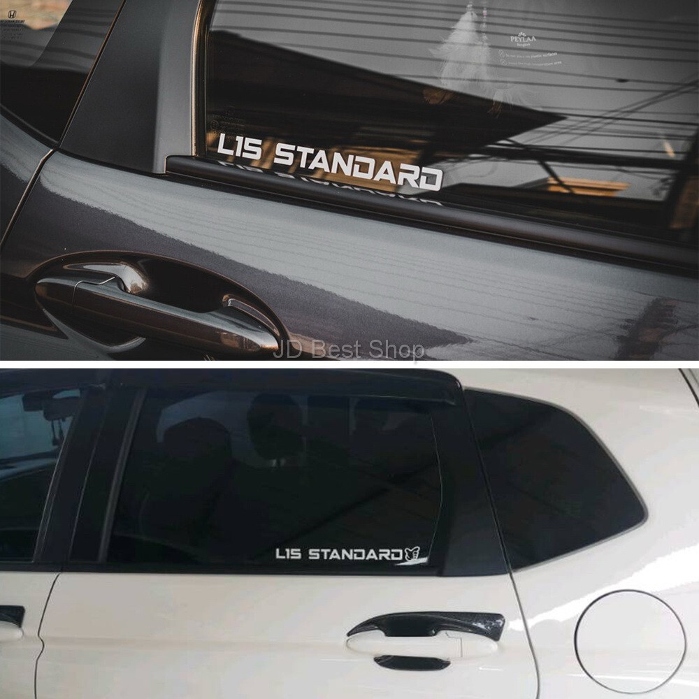 Sticker JDM Style Vinyl Decal Dicut Jap L15 Standard For Honda GK GE Fit City RS