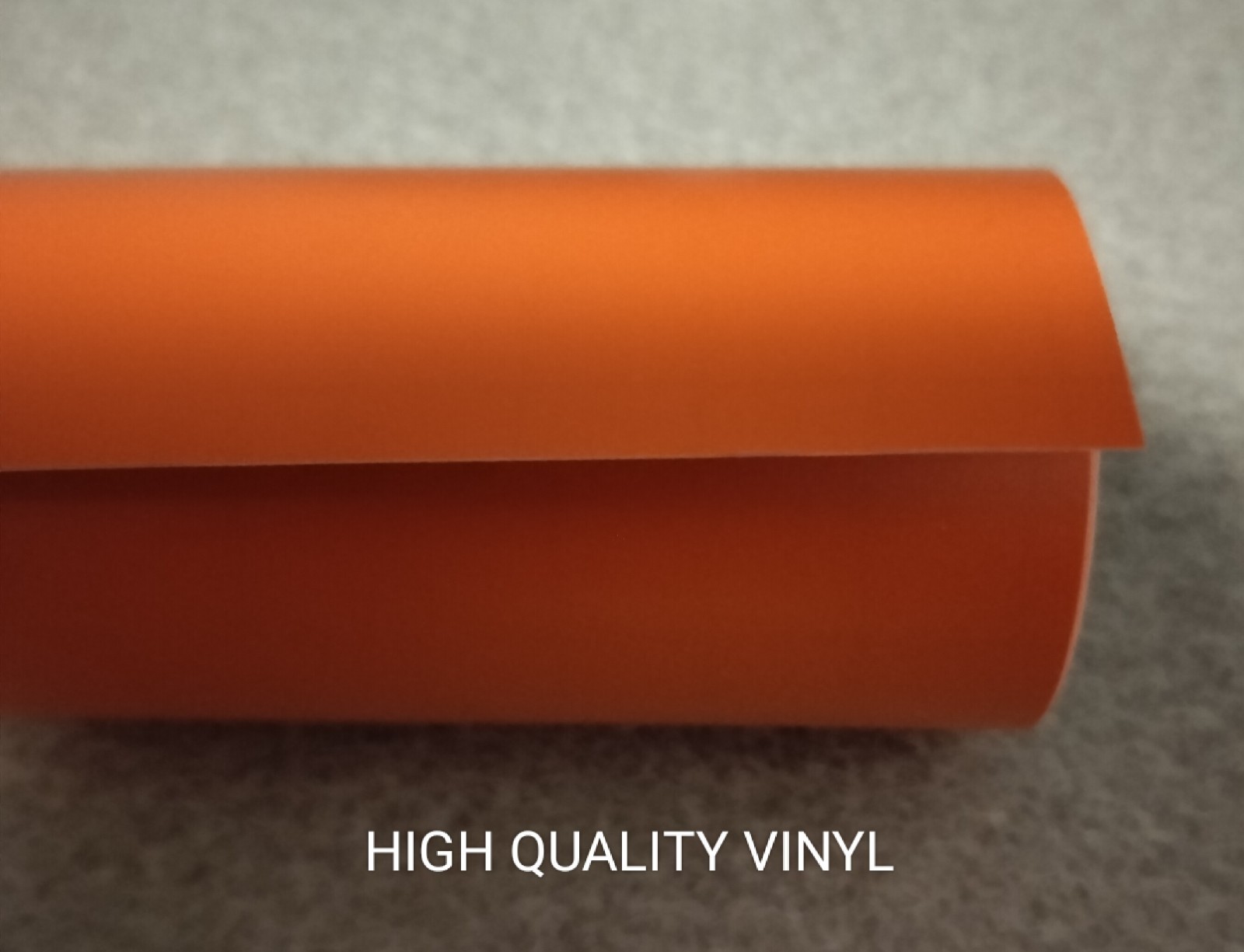 C8 Corvette AMPLIFY ORANGE ‘TEAM CORVETTE’ PLAIN BLANK VINYL INSERT 2″ X 7″