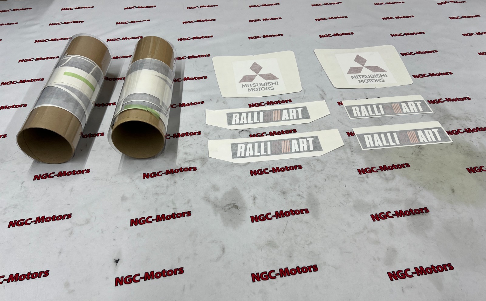 EvoⅥ Tommi Makinen Decal Set #Mitsubishi genuine OEM CP9A EVO6 Ralliart