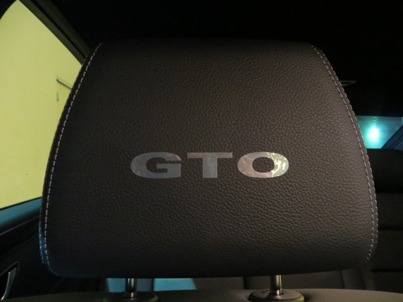 (4pcs) Headrest badge sticker decal 3000GT JDM *GTO*