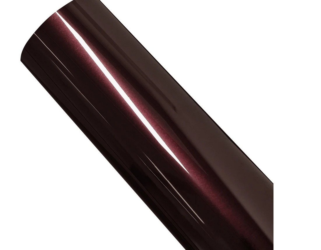50FT x 5FT Roll Glossy Metallic Pearl Vinyl For Car Wrap Film Sticker Black Rose
