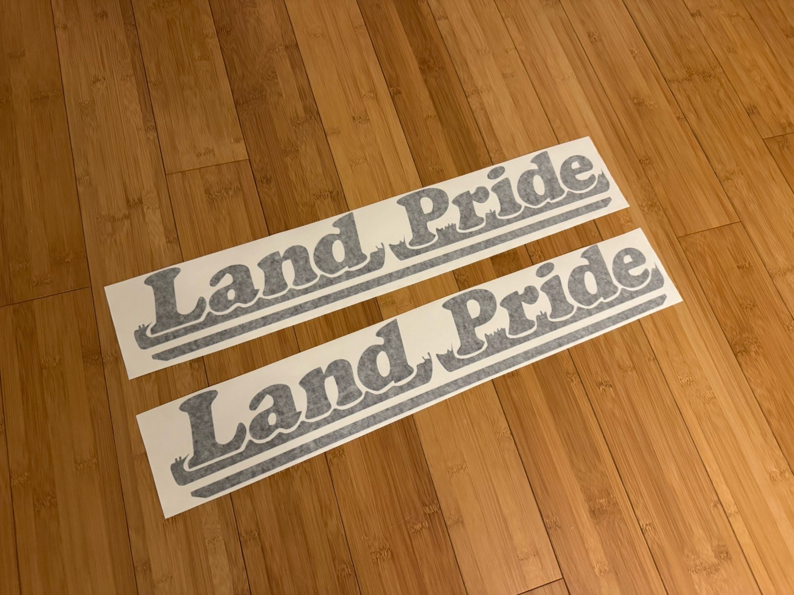 Land Pride Attachments 24” Decals (2) Farm Equipment Decals Stickers Implement