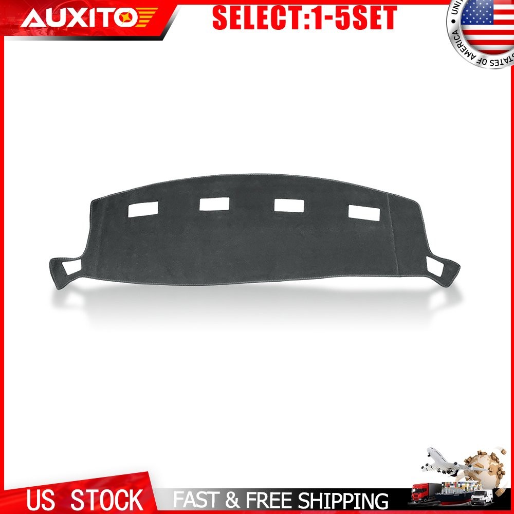For 2002-08 Dodge Ram 1500 2500 3500 Dashmat Dashboard Cover Pad Gray Mat 1-5X