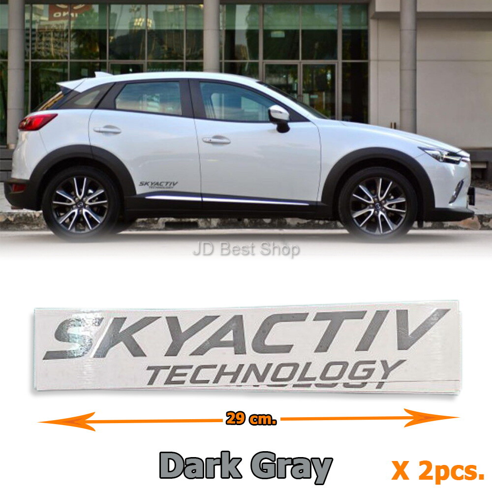 Sticker Diecut Vinyl JDM Style Jap For Mazda Speed Racing Skyactiv 29cm. x2pcs.
