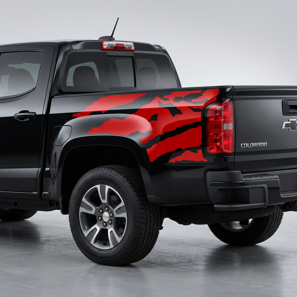2019–2024 Chevy Colorado Bed Decal Kit – Universal Fit for Cars, Trucks & SUV