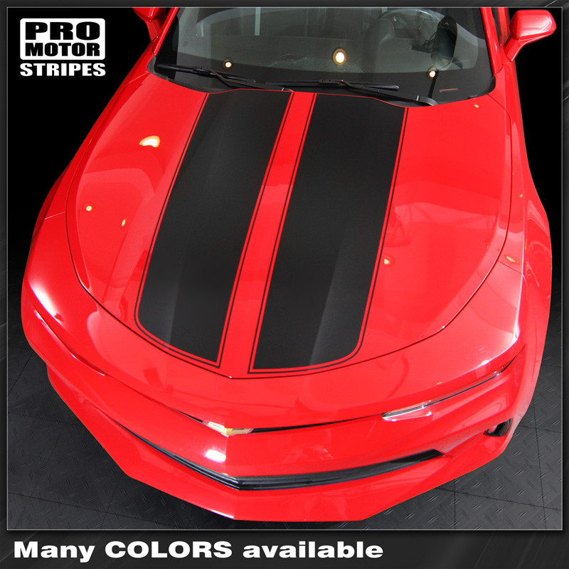 Chevrolet Camaro 2016-2018 Front & Rear Rally Sport Stripes Decal (Choose Color)