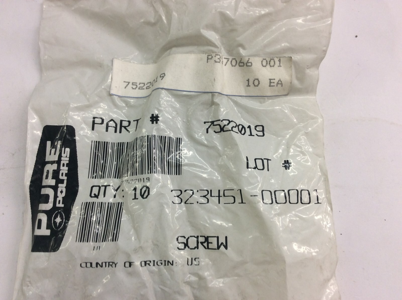 Polaris Screw 7522019 New OEM Stainless Steel Pump Housing Screw 1999 Genesis PW