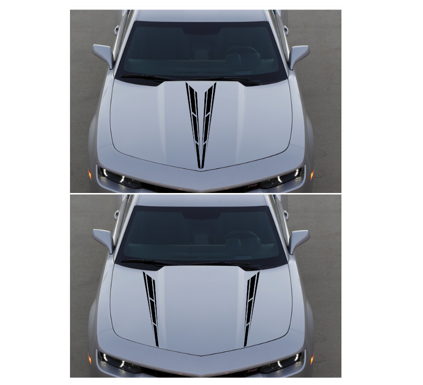 36″ Long Car Hood Decal Sticker Universal Auto Racing Body Stripe Vinyl [H6]