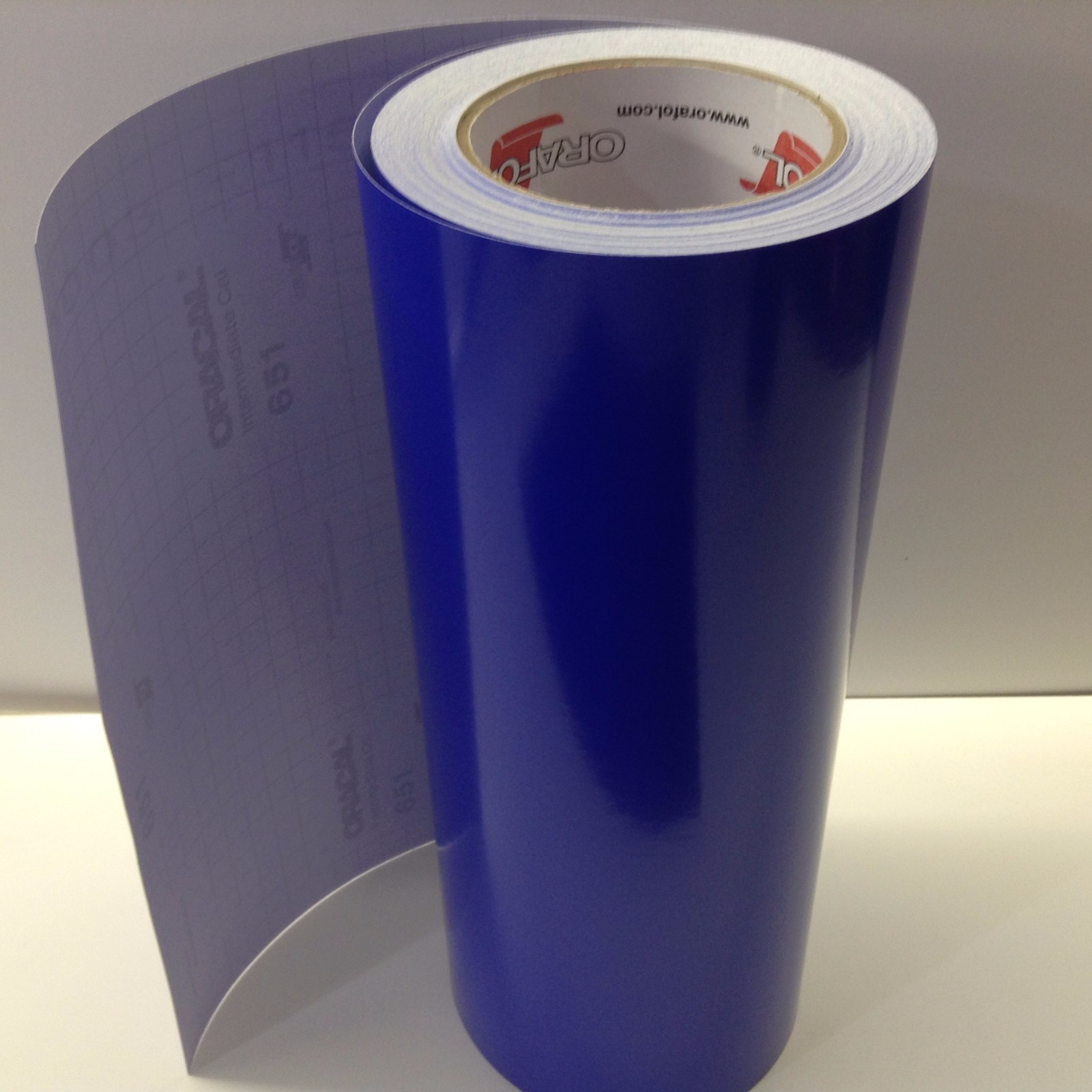 Oracal 651, 12″ x 10ft. Brill. Blue # 086 Vinyl for Craft,Sign, by precision62