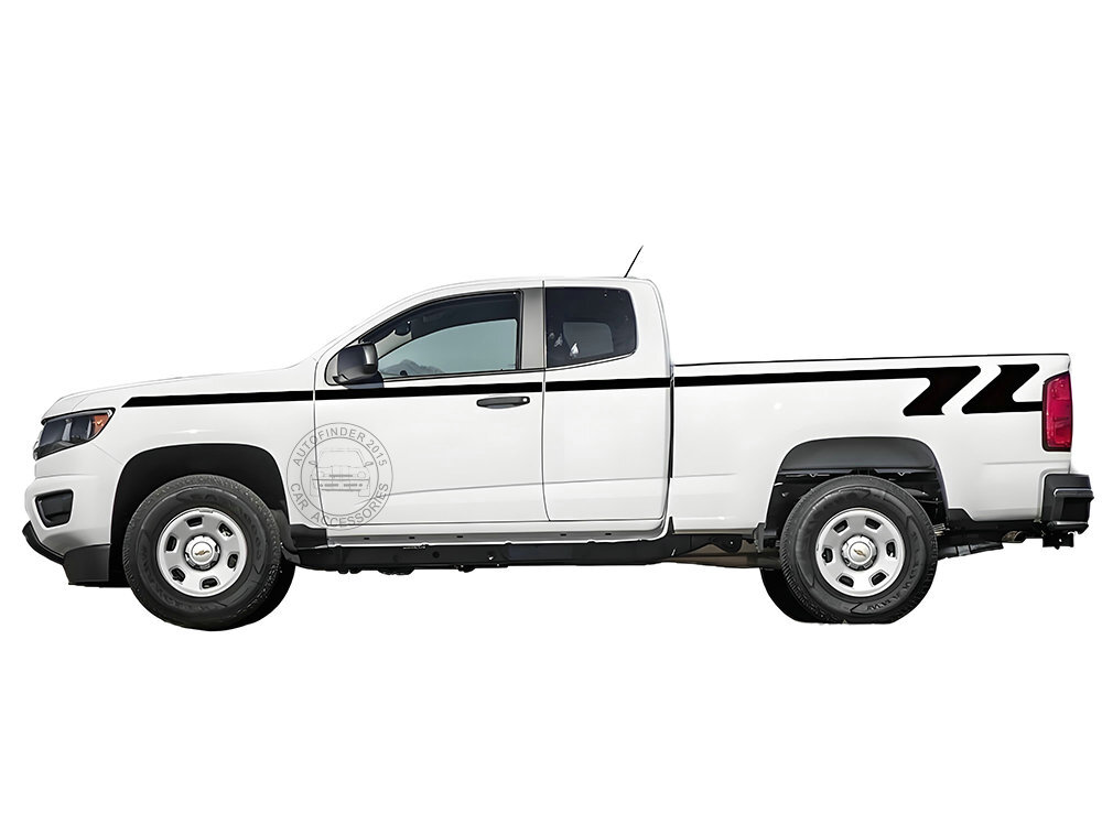 Graphics Waist Line Car Sticker For Chevrolet Colorado Trunk Side Door Stripes