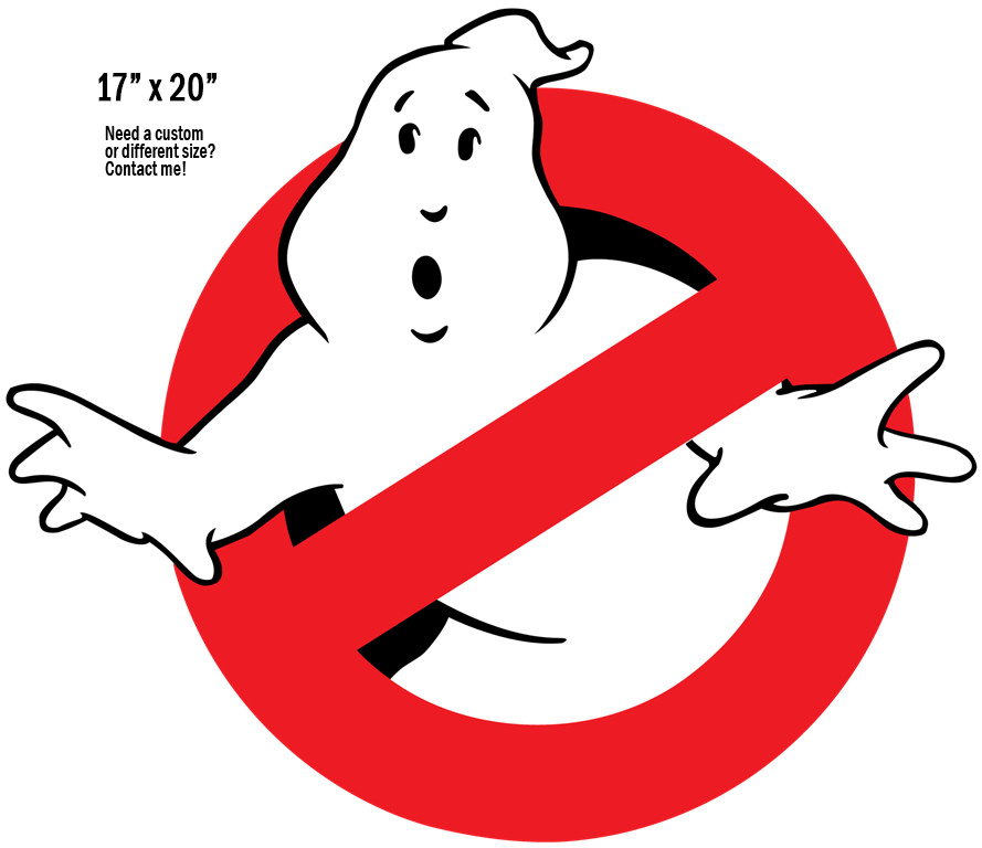 Ghostbusters Deluxe CLING Set! Complete 15-piece package to transform you car!!