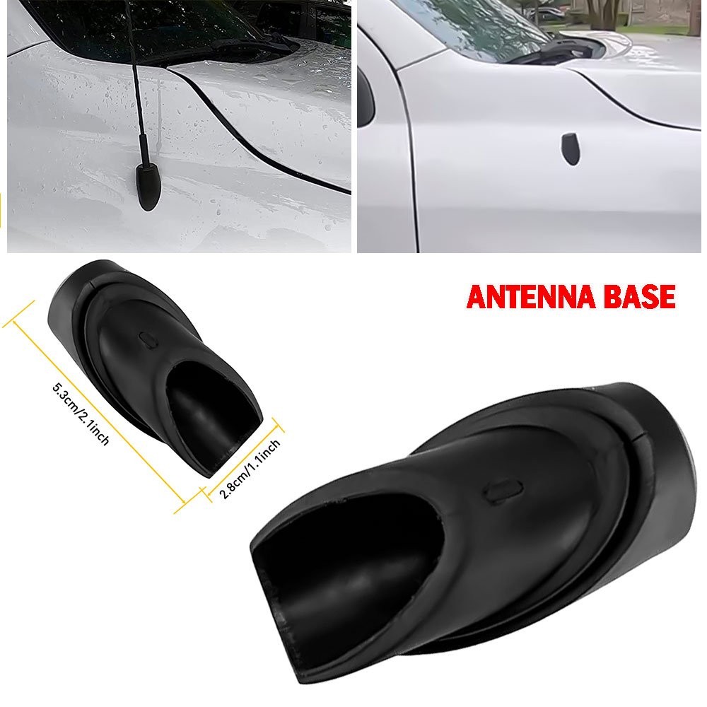 1/2set 2014-20 For Toyota Antenna Ornament Tundra Bezel Adapter Bezel Base 86392