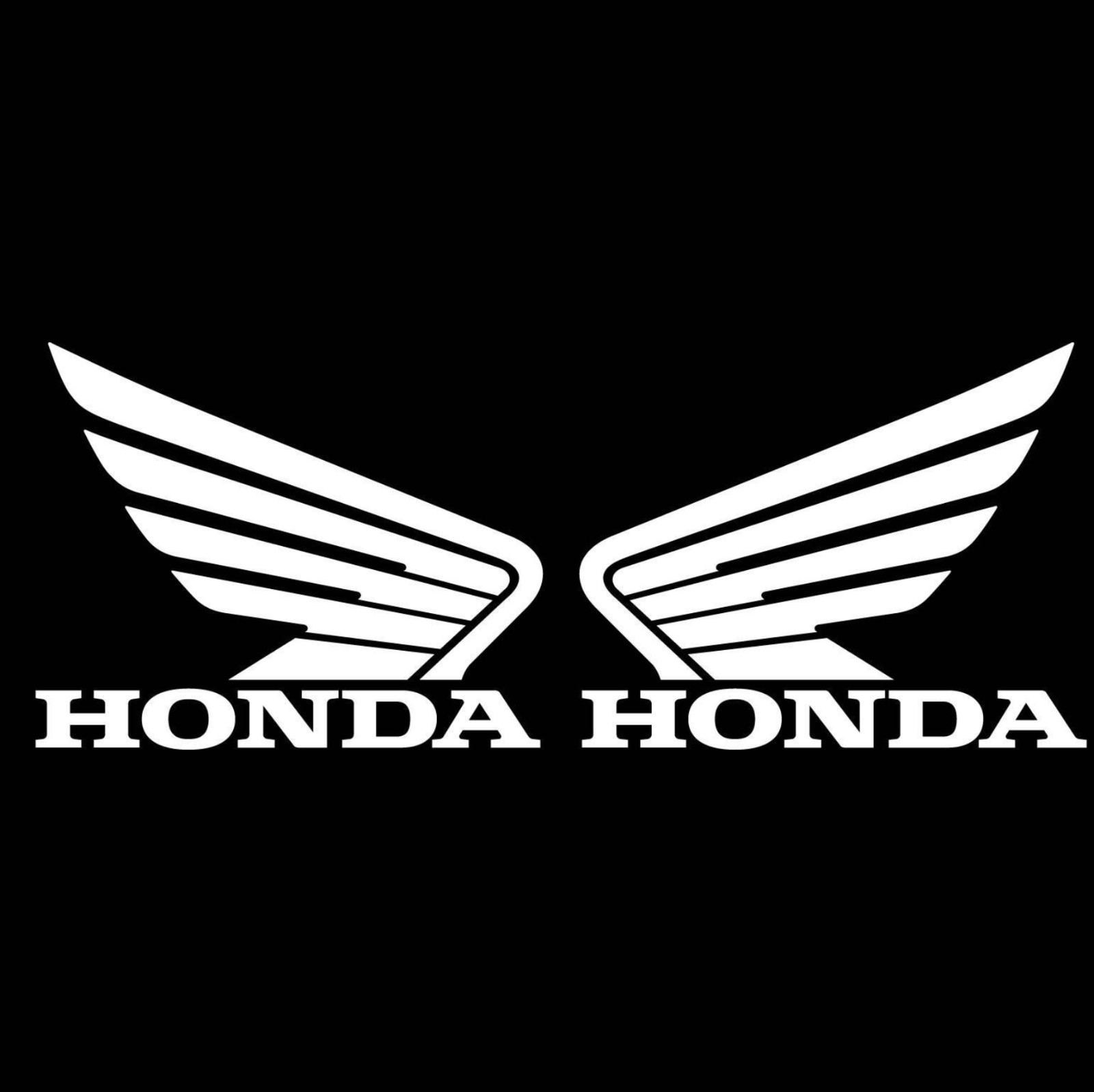 Custom Wings Vinyl Decal Sticker (1 SET- 2 PCS) for Racing Cars, ATVs, MX, Truck