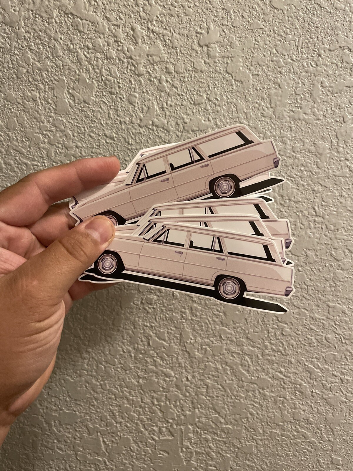 1967 Chevy Nova Wagon Sticker