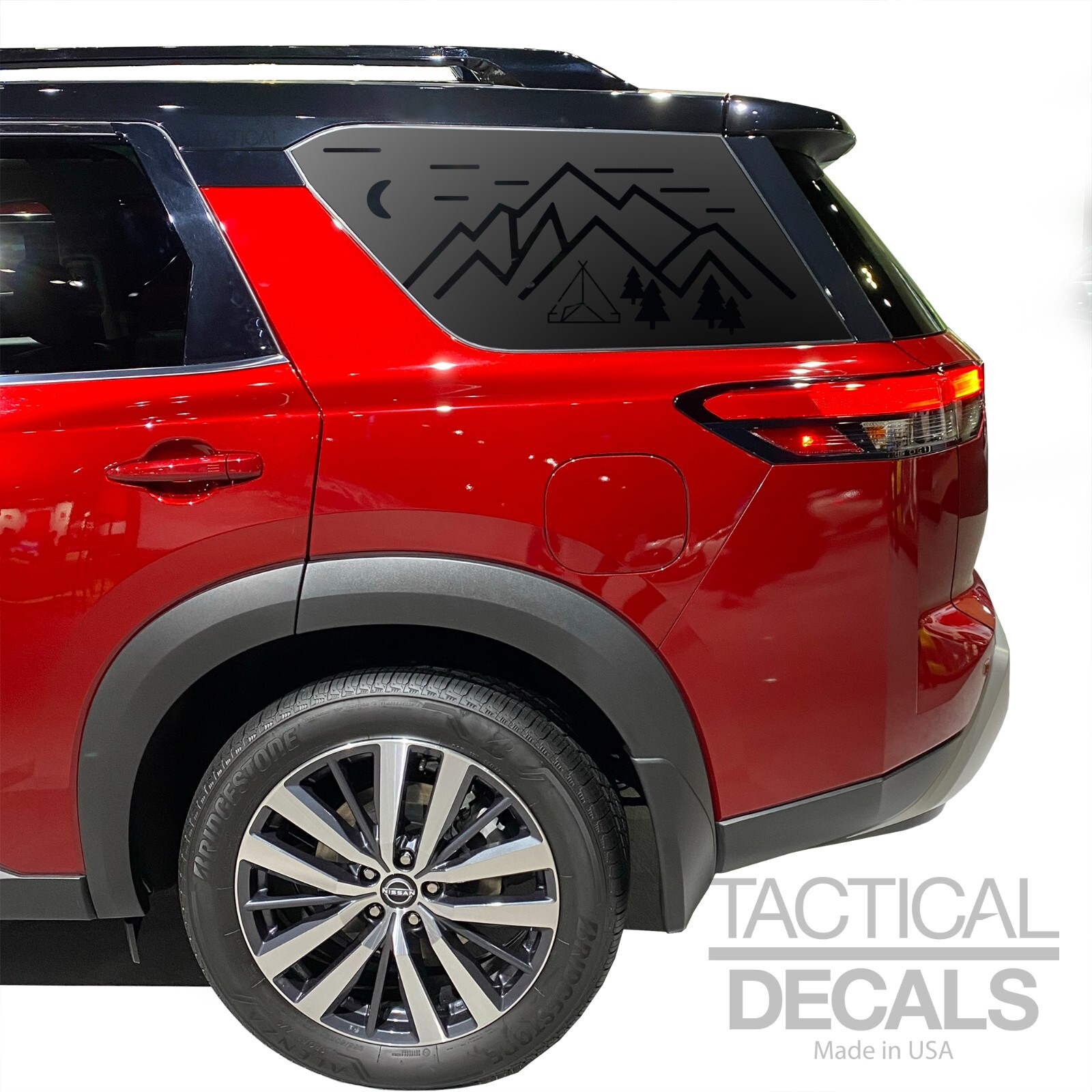 Minimalist outdoor design Decals for 2022-2025 NIssan Pathfinder NP5-CX1