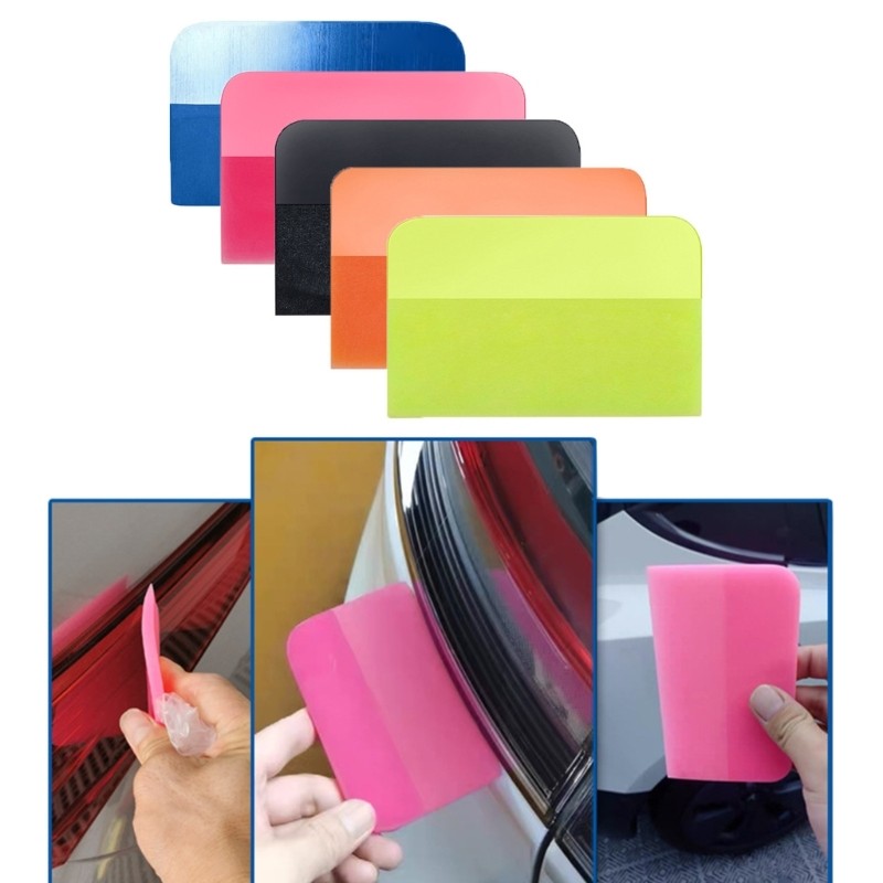 Car Film Scraper Wrapping Window Squeegee Auto Cleaning Wrap Tucking Gasket Tool
