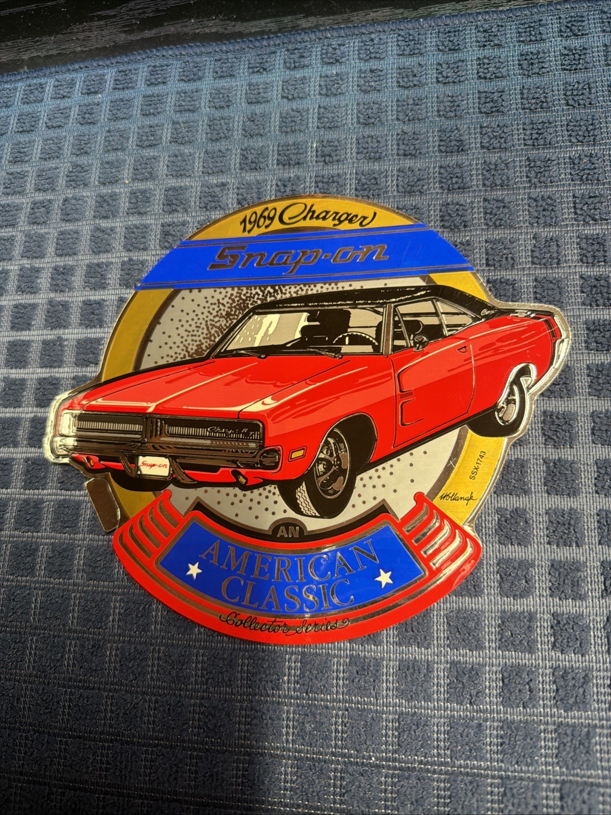 NEW Vintage Snap-on Tools Box Sticker HotRod Decal 1969 Charger SSX1743