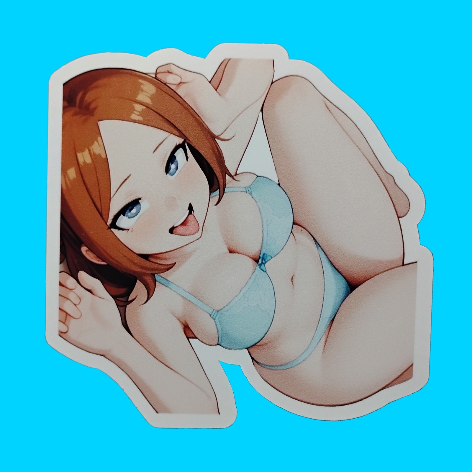 Anime Waifu NSFW Vinyl Lewd Ecchi Hentai Ahegao Sticker Decal 6″ 5″ 4″