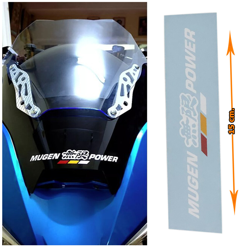Sticker Mugen Power JDM Style Japan Vinyl Diecut 15cm. Car Bike Racing Sports JS